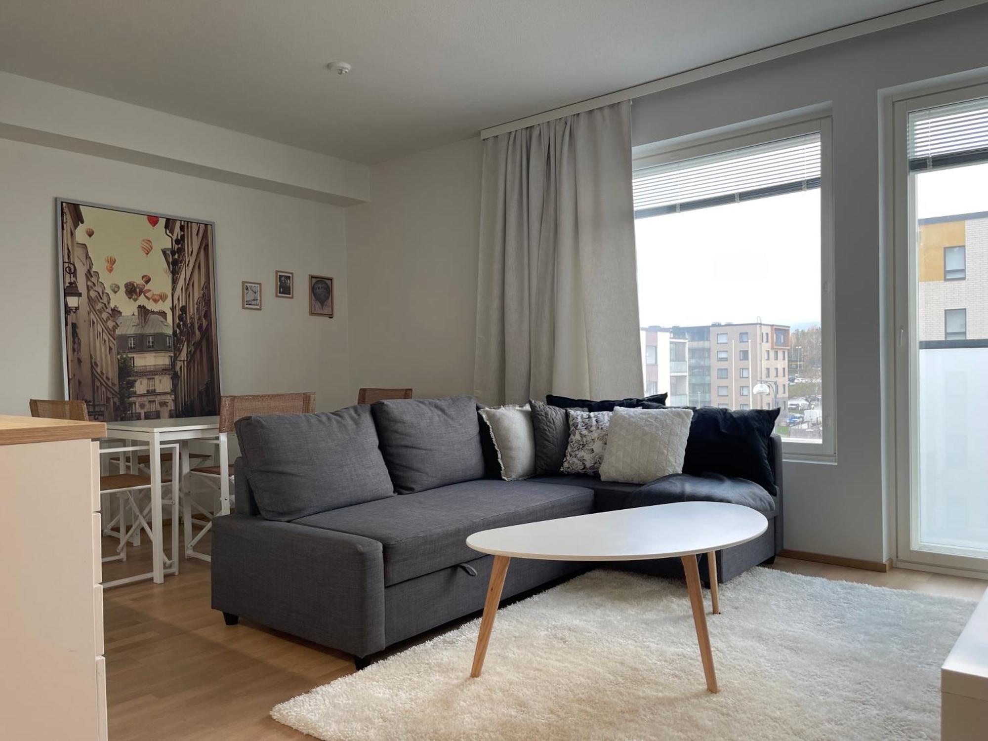 Uusi Kaksio Kaarinan Keskustassa Apartman Kültér fotó