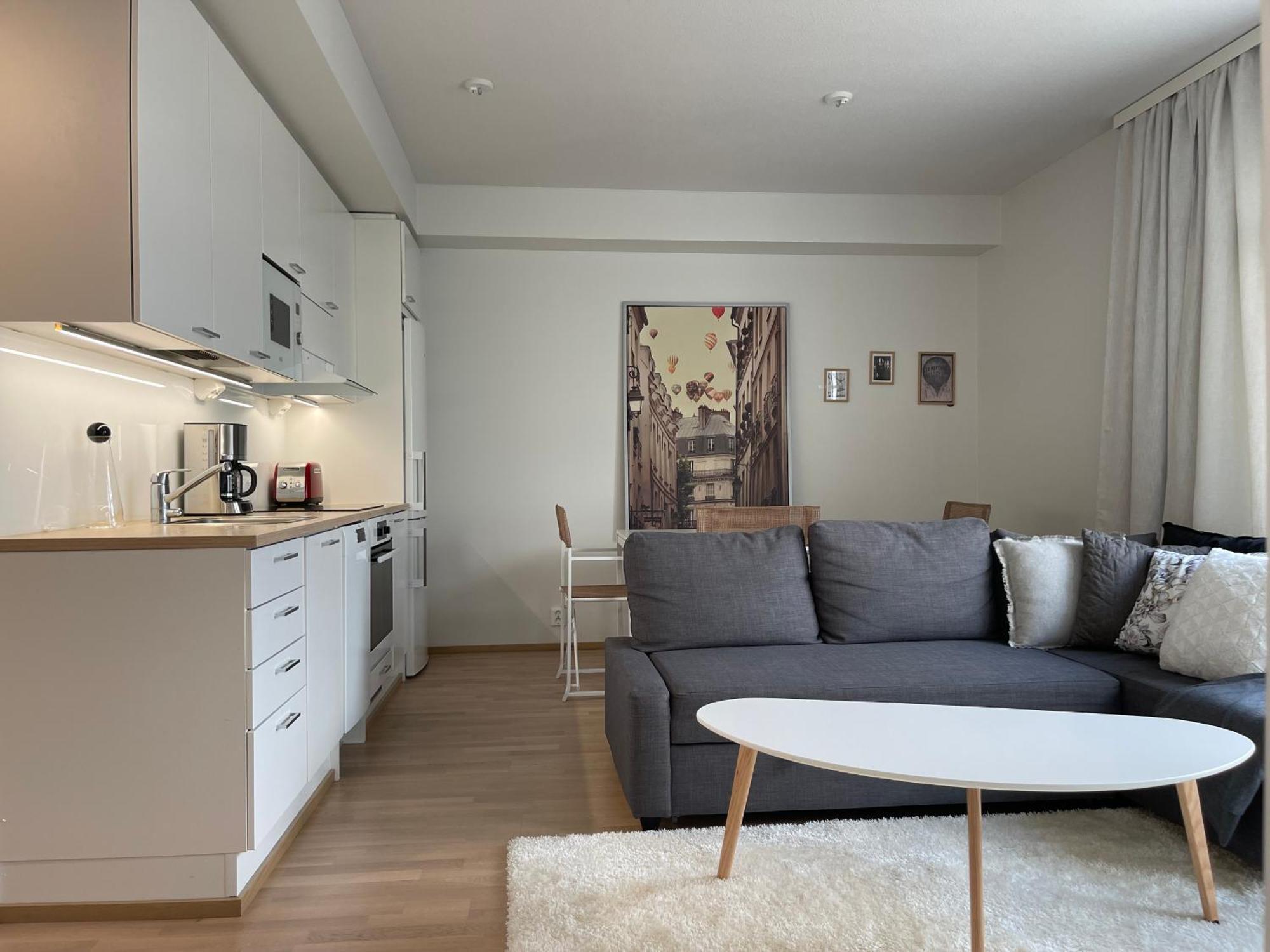 Uusi Kaksio Kaarinan Keskustassa Apartman Kültér fotó